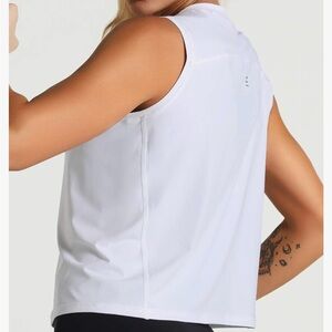 Women's White Performance Tank Top